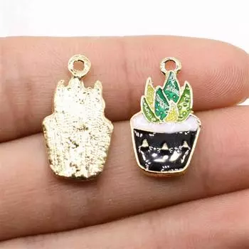 Подвески для телефона с цветами и растениями, аксессуары ручной работы для ювелирных изделий