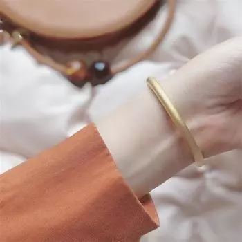 Подвески из матового золота, браслеты для женщин, ювелирные изделия, винтажные женские браслеты из серебра 925 пробы, аксессуары для рук девушек, винтажный женский браслет 56#