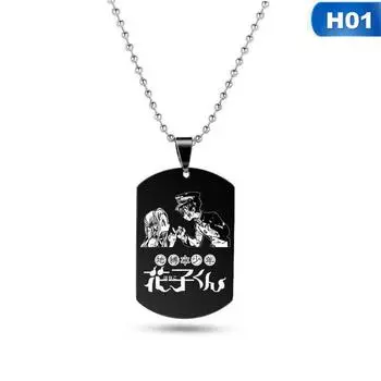 Подвески из нержавеющей стали в стиле аниме, ожерелья, ювелирные изделия, подарок 01
