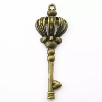 Подвески «Любовный ключ» для изготовления ювелирных изделий, кулон, аксессуары для поделок своими руками