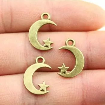 Подвески «Маленькая луна» Симпатичные винтажные украшения
