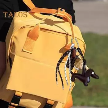 Подвески на веревочную сумку для сумки, кошелька, подвески, украшения для рюкзака, винтажные металлические пряжки, школьная сумка, сумка на плечо, брелок, подвеска C