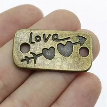 Подвески с полым сердцем, аксессуары «сделай сам», милые принадлежности для изготовления ювелирных изделий