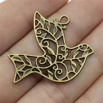 Подвески в виде птиц и веток, аксессуары оптом, подвески для изготовления ювелирных изделий