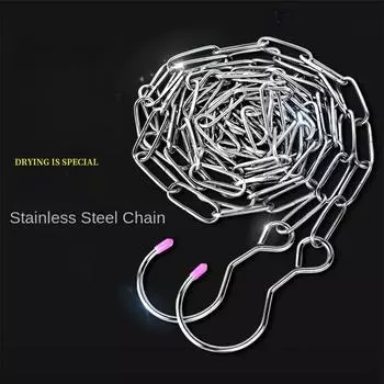 Подвесная цепь из нержавеющей стали для подъема одежды и сушки одежды Cloating Chain 1 M