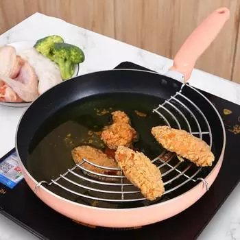 Подвесная фритюрница из нержавеющей стали, подставка для пароварки, подставка для слива масла, корзина для пельменей, пароварки, новые кухонные принадлежности