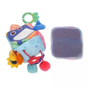 Подвесная игрушка для детской коляски, раннее образование, мягкая тканевая подвесная погремушка для малышей