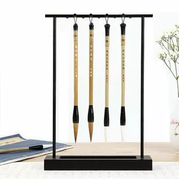Подвесная кисть Подставка для кисти Подвесные аксессуары для каллиграфии Фигурки для каллиграфии Аксессуары для поделок Инструменты для каллиграфии Аксессуары для демонстрации кистей Полка для кистей