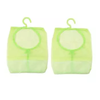 Подвесная классифицированная сетчатая сумка для хранения вещей, ванная комната, гостиная, нижнее белье, вешалка для одежды, многоцелевая сетчатая сумка-органайзер зелёный