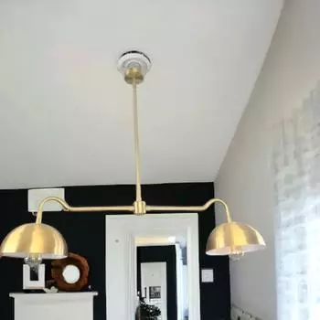 Подвесная люстра Aldorno Linear Shade, элегантный светильник для столовой или гостиной