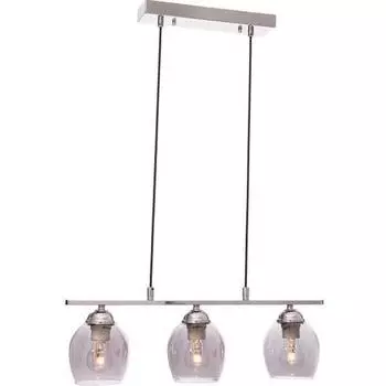 Подвесная люстра Lins Triple Chrome