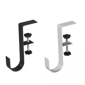 Подвесная многофункциональная сумка для бокового стола с крючком, держатели для артефактов, студенческая портативная сумка, съемный мобильный стол белый