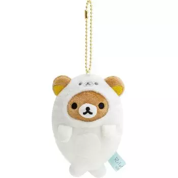 Подвесная мягкая игрушка Рилаккума Rilakkuma MO58301 San-X (печать)