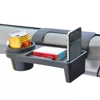 Подвесная полка для хранения вещей с подстаканником, боковое окно, подвесной органайзер для заднего сиденья, многофункциональный автомобильный органайзер, коробка, детали салона автомобиля чёрный