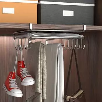 Подвесная полка для разделочной доски, держатель для шкафа, подставка для хранения крышек кастрюль, офис Style 1