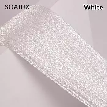 Подвесная полосатая занавеска с кисточками, полиэфирная панель, перегородка для комнаты, занавеска на окно, жалюзи 100*200 см коричневый