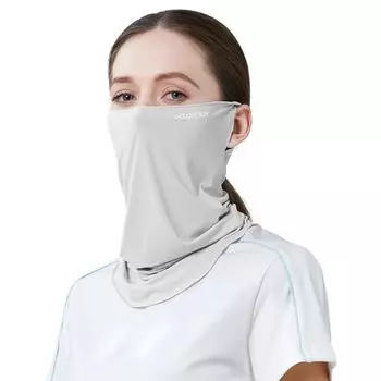 Подвесная повязка на голову, шарф, повязка на лицо, солнцезащитная маска из ледяного шелка, повязка на голову, шарф, гетра для лица и шеи