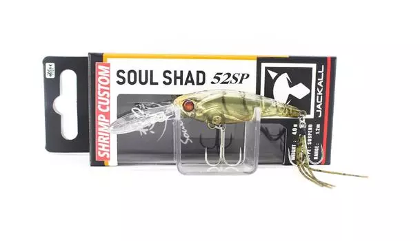 Подвесная приманка Jackall Soul Shad 52SP Babataku Gasagasa Shrimp (9590)