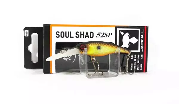 Подвесная приманка Jackall Soul Shad 52SP Muddy Chart Fish (2865)