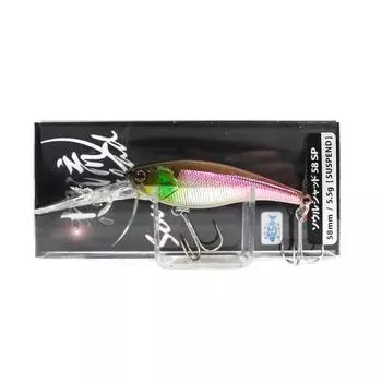Подвесная приманка Jackall Soul Shad 58SP Babataku Wakasagi Laser (2776)