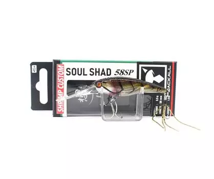 Подвесная приманка Jackall Soul Shad 58SP Mamo Shrimp Type II (9545)