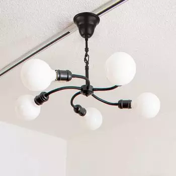 Подвесная Стильная Потолочная 5-светодиодная Люстра с Подвижными Для Столовой Гостиной 6 8 Светодиодных Частных Лампочек Продаются Отдельно Свет, Свет, Огни, Рожки, Столовая,