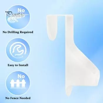 Подвесная стойка для бутылок с распылителем, прочная неразрушающая установка, держатель для хранения бутылок с распылителем в ванной комнате белый