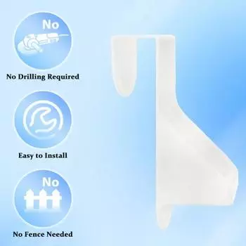 Подвесная стойка для бутылок с распылителем Yousheng, прочная неразрушающая установка, держатель для хранения бутылок с распылителем в ванной комнате белый