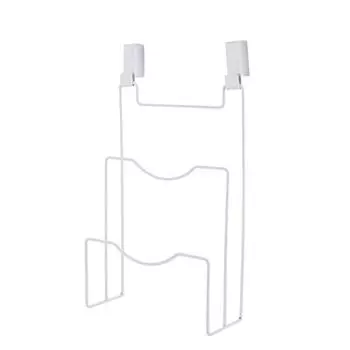 Подвесная стойка для крышки кастрюли для двери шкафа, разделочная доска, полка для хранения, кухонная крышка белый