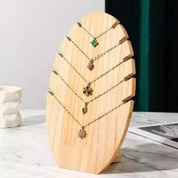 Подвесная стойка для ожерелий, демонстрационная доска в форме пламени, стойка для ювелирных изделий, реквизит для фотосъемки S