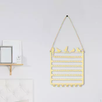 Подвесная стойка для ювелирных изделий, 7-уровневый браслет, креативный держатель для часов чёрный