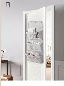 Подвесная сумка для спальни из ткани, сумка для хранения, настенная, симпатичная, прикроватная, задняя, шкаф, подвесное хранилище, подвесная сумка для хранения