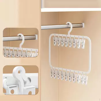 Подвесная сушилка, вешалка для нижнего белья, шарф, шапка, полотенце, бюстгальтер single layer
