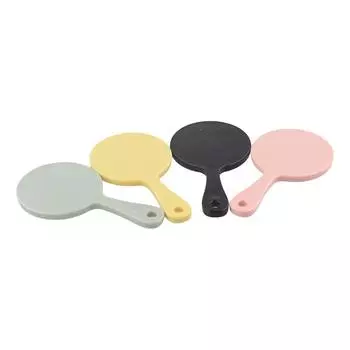 Подвесное компактное зеркало с кольцом для ключей, зеркало-подвеска, зеркало для макияжа, мини-зеркало, брелок для ключей на открытом воздухе синий