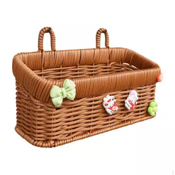 Подвесное решение для хранения кухонных принадлежностей, контейнер для фруктов из ротанга S