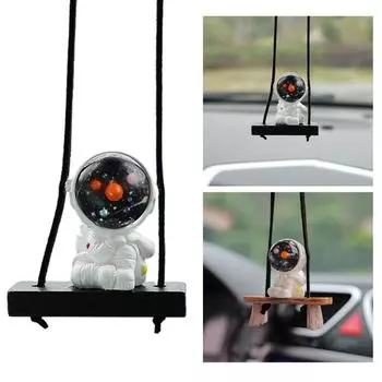 Подвесное украшение для автомобиля Swing Astronaut Подвеска для автомобиля Swing Astronaut Украшение для автомобиля Swing Astronaut Подвеска для зеркал заднего вида