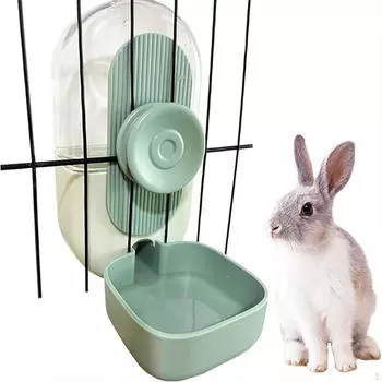 Подвесной автоматический дозатор воды для домашних животных, бутылка для кроликов, прочная, без капель, станция для собак, клетка