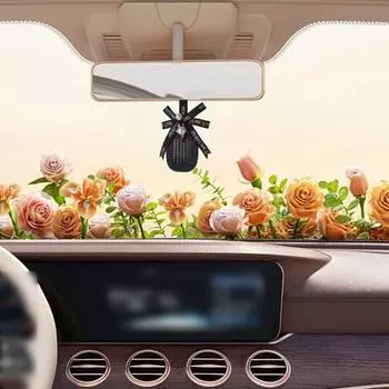 Подвесной автомобильный ароматный кулон с петлей, долговечный аромат, автомобильная ароматерапия, духи, авто орнамент, декор B