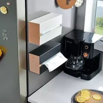 Подвесной держатель для бумажных полотенец, прочный, выдерживающий нагрузку магнитный держатель для бумажных полотенец для кухни, ванной комнаты