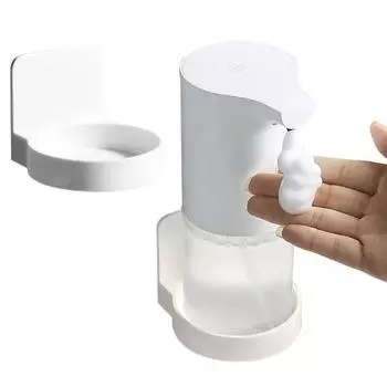 Подвесной держатель для бутылок для ванной комнаты, самоклеящийся дозатор для бутылок, стойка для хранения колец, чашки для хранения сережек, футляр для хранения банок белый