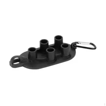 Подвесной держатель для насадок для мойки высокого давления, портативное решение для хранения 5 Holes