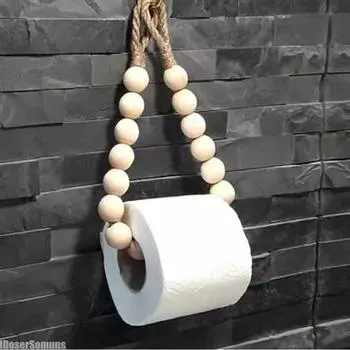 Подвесной держатель для салфеток из акрила и цельного дерева, держатель для туалетной бумаги, многофункциональная коробка для хранения бумаги, аксессуары для домашнего декора белый