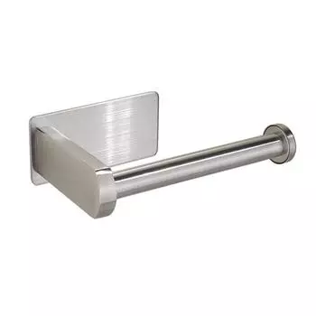 Подвесной держатель для туалетной бумаги, стойка для бумаги, держатель для рулона туалетной бумаги из нержавеющей стали, самоклеящийся, практичный держатель для рулона белый