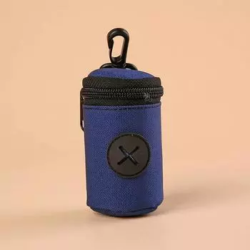 Подвесной диспенсер для собачьих какашек на молнии, аксессуар для выгула собак, держатель для мусорных мешков, переносные органайзеры для мусорных мешков, товары для животных