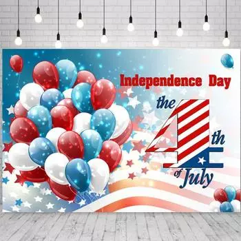 Подвесной флаг, модный тонкий шить, легкий фон, удобный сенсорный фон на День независимости, баннер, фон для фестиваля разноцветный