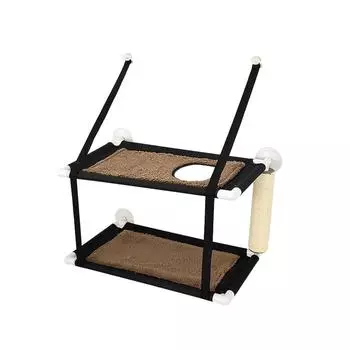 Подвесной гамак для кошки - удобный и прочный, безопасный и гигиеничный, крепление для сиденья, для домашних животных, легко чистить, милый, практичный