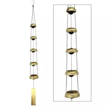 Подвесной колокольчик винтажный утюг декоративный L