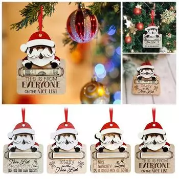 Подвесной кошелек в стиле Санта-Клауса с зажимом Создайте атмосферу праздничного украшения кошелька C