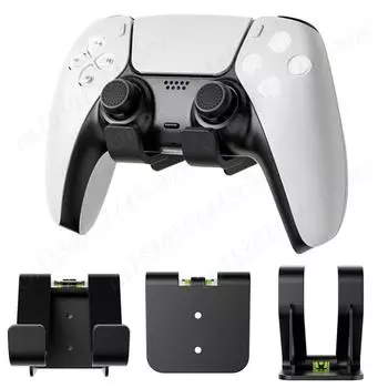 Подвесной кронштейн для игровой ручки, универсальный настенный держатель для игрового контроллера, полка для хранения игровых контроллеров для геймпадов Switch/Xbox/PS4/PS5 белый