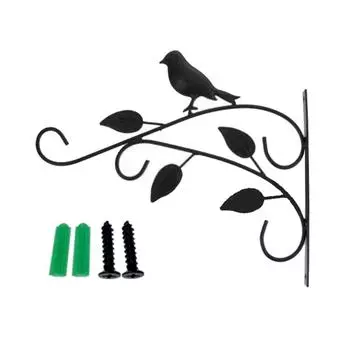 Подвесной кронштейн для растений, настенные крючки для вешалок для растений, декор для внутреннего дворика A